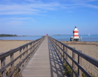 Lignano Sabbiadoro passeggiata Faro di Lignano 